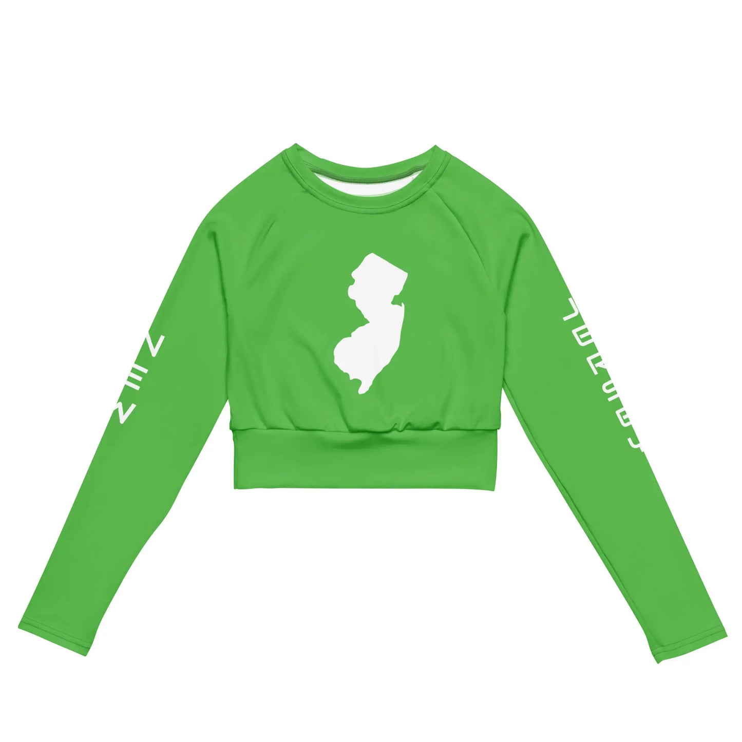 Recycled long-sleeve crop top-LifessentialsLLC.com