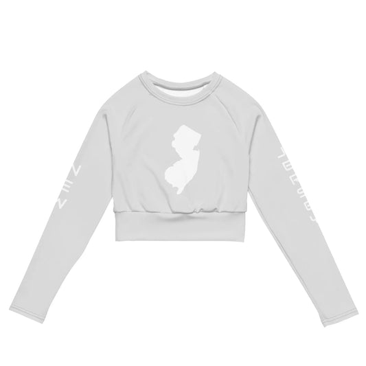 Recycled long-sleeve crop top-LifessentialsLLC.com