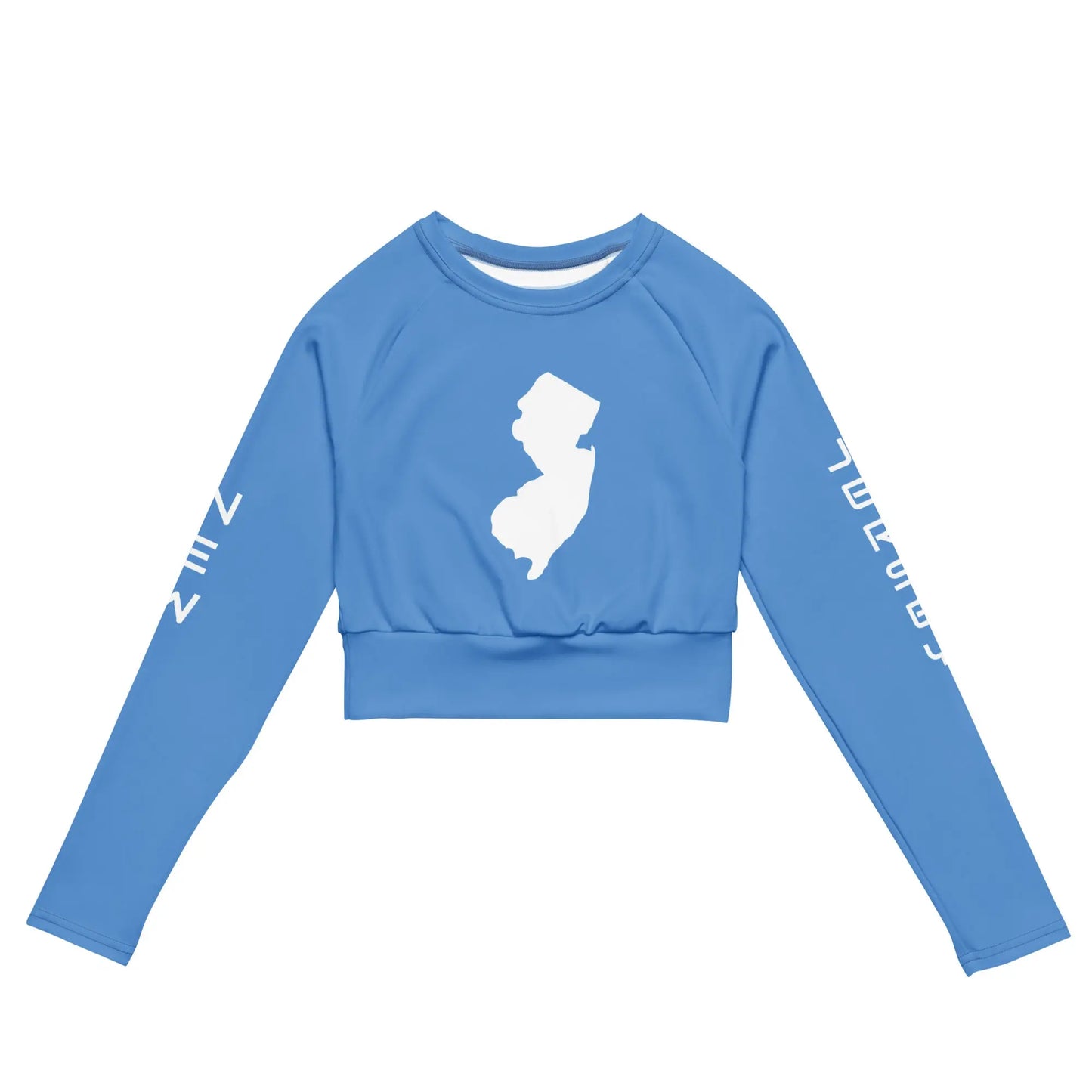 Recycled long-sleeve crop top-LifessentialsLLC.com