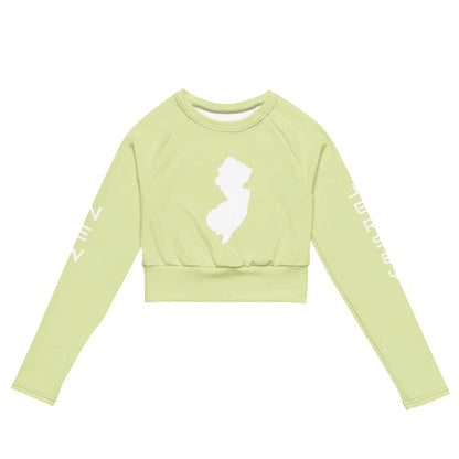 Recycled long-sleeve crop top-LifessentialsLLC.com