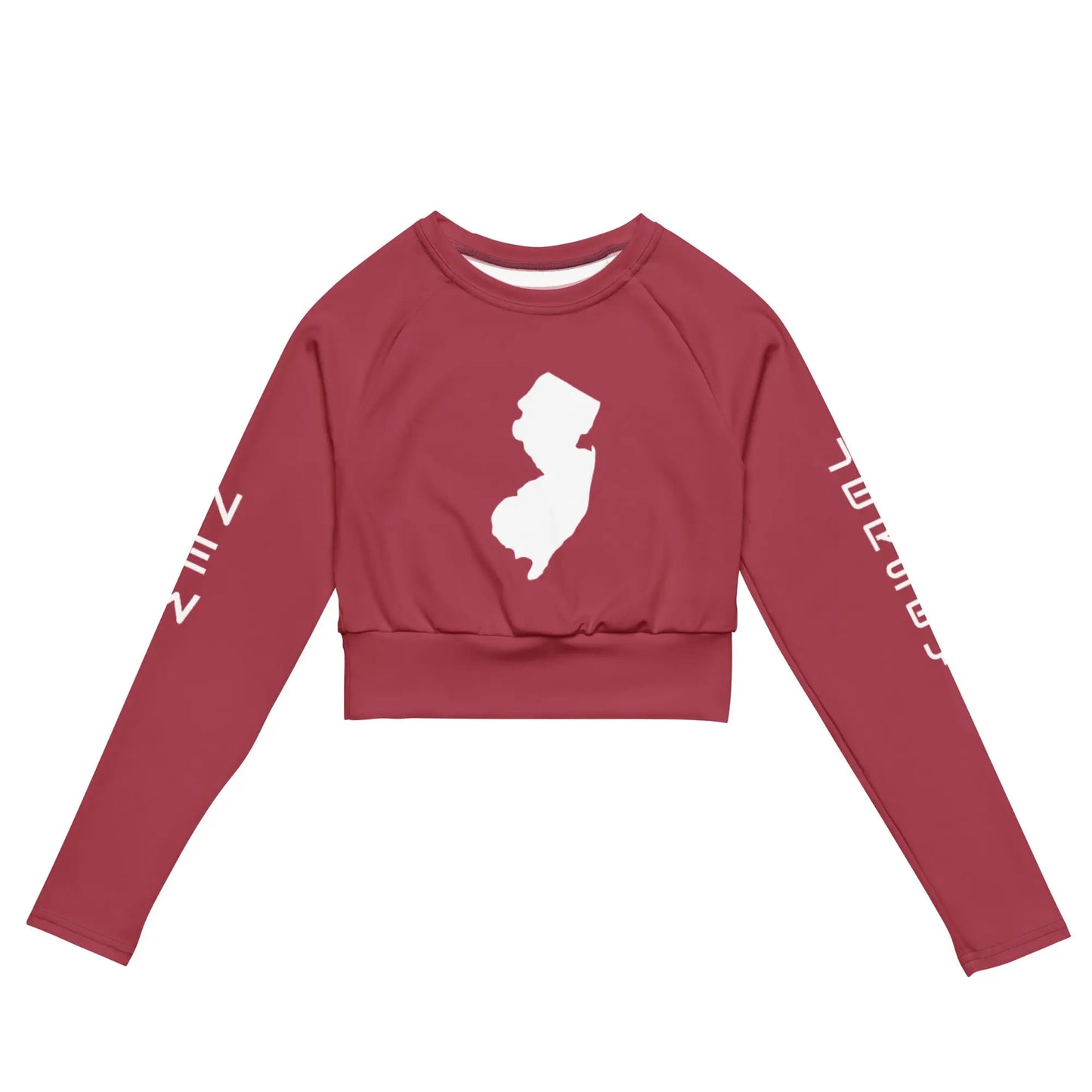 Recycled long-sleeve crop top-LifessentialsLLC.com