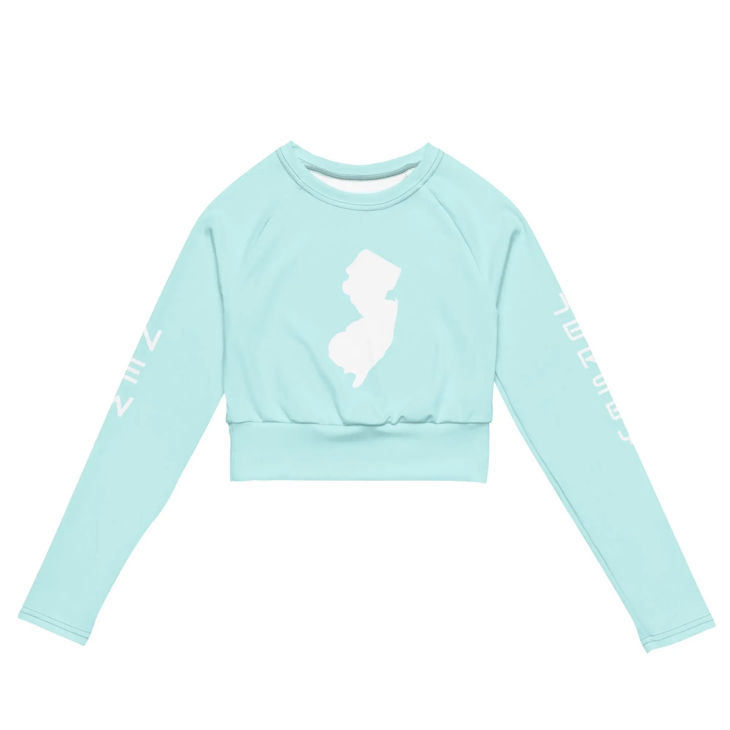 Recycled long-sleeve crop top-LifessentialsLLC.com