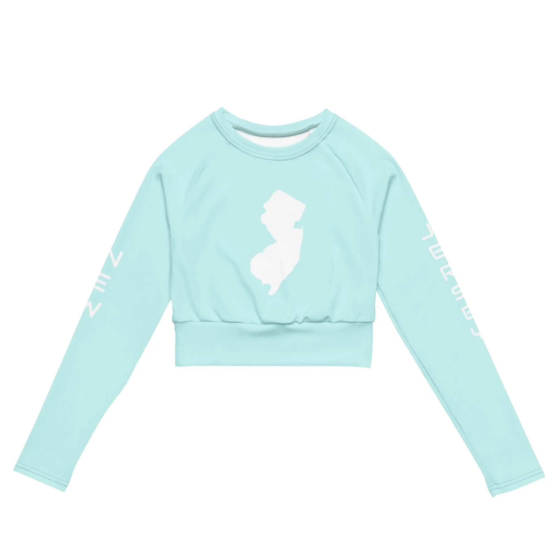 Recycled long-sleeve crop top-LifessentialsLLC.com