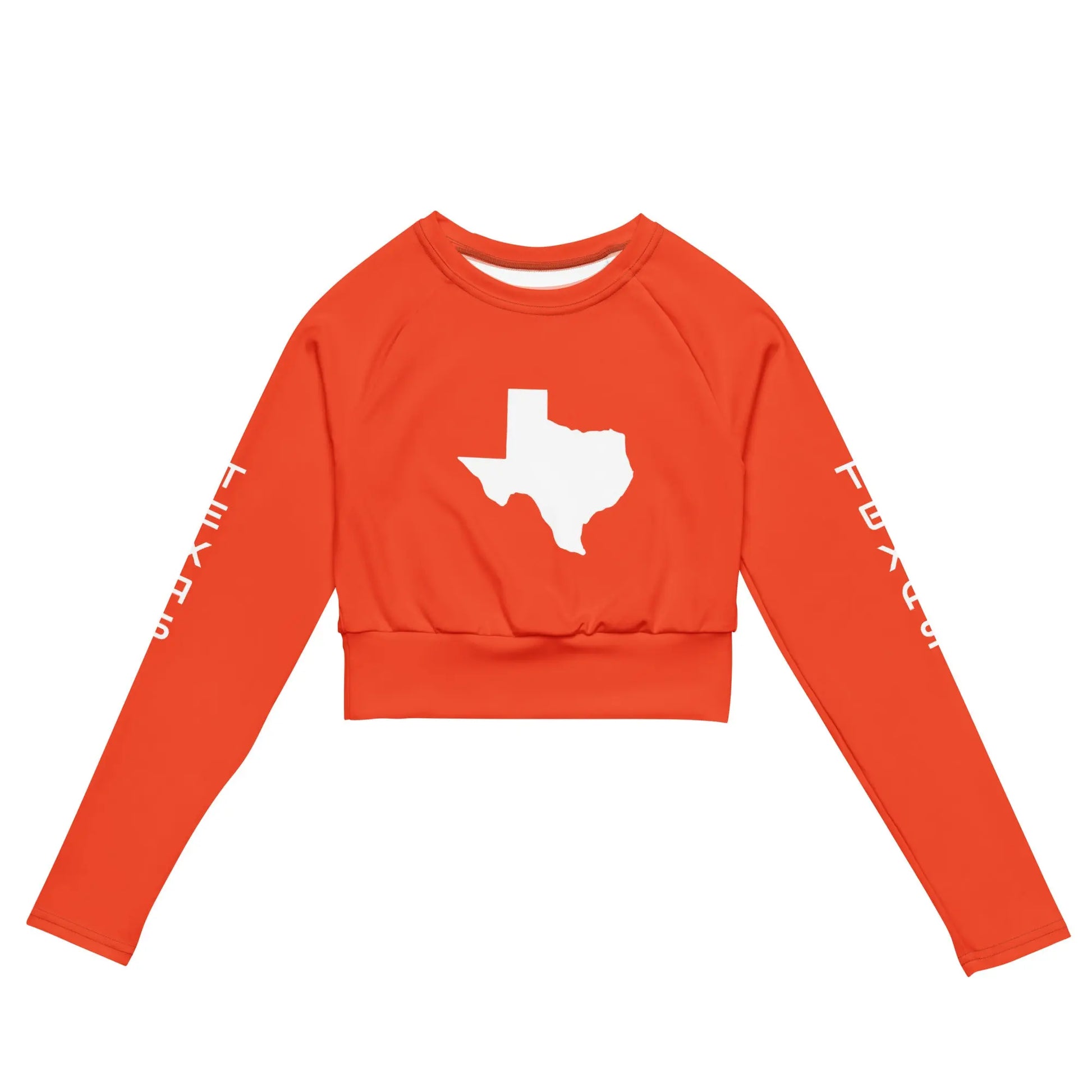 Recycled long-sleeve crop top-LifessentialsLLC.com