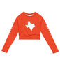 Recycled long-sleeve crop top-LifessentialsLLC.com