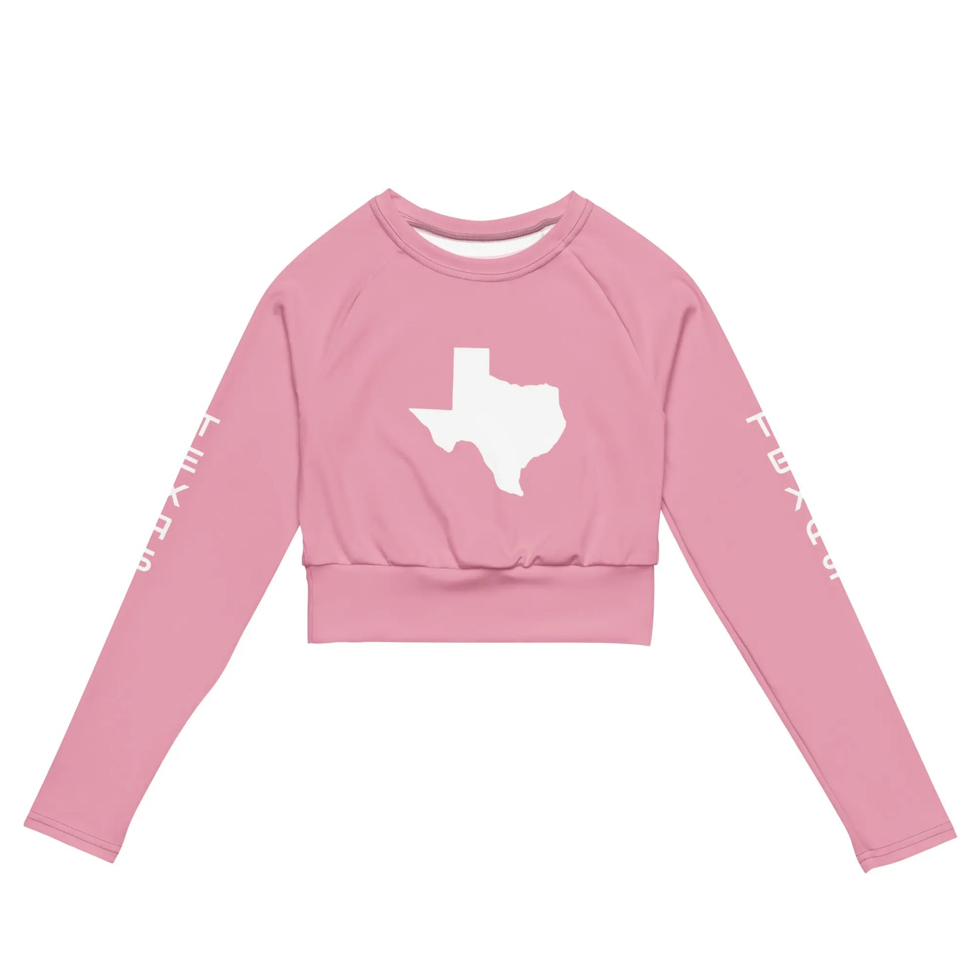 Recycled long-sleeve crop top-LifessentialsLLC.com