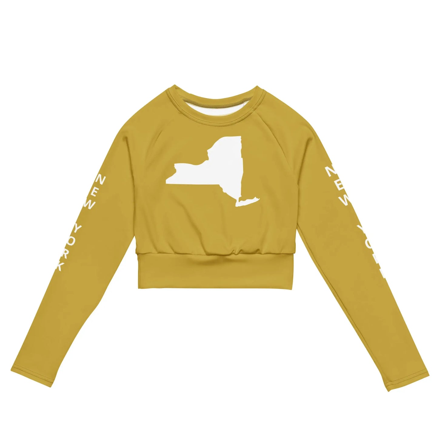 Recycled long-sleeve crop top-LifessentialsLLC.com
