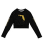 Recycled long-sleeve crop top-LifessentialsLLC.com