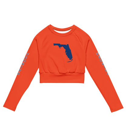 Recycled long-sleeve crop top-LifessentialsLLC.com