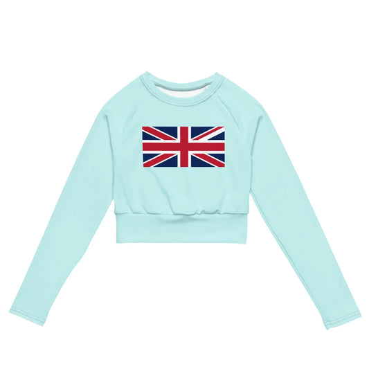 Recycled long-sleeve crop top-LifessentialsLLC.com