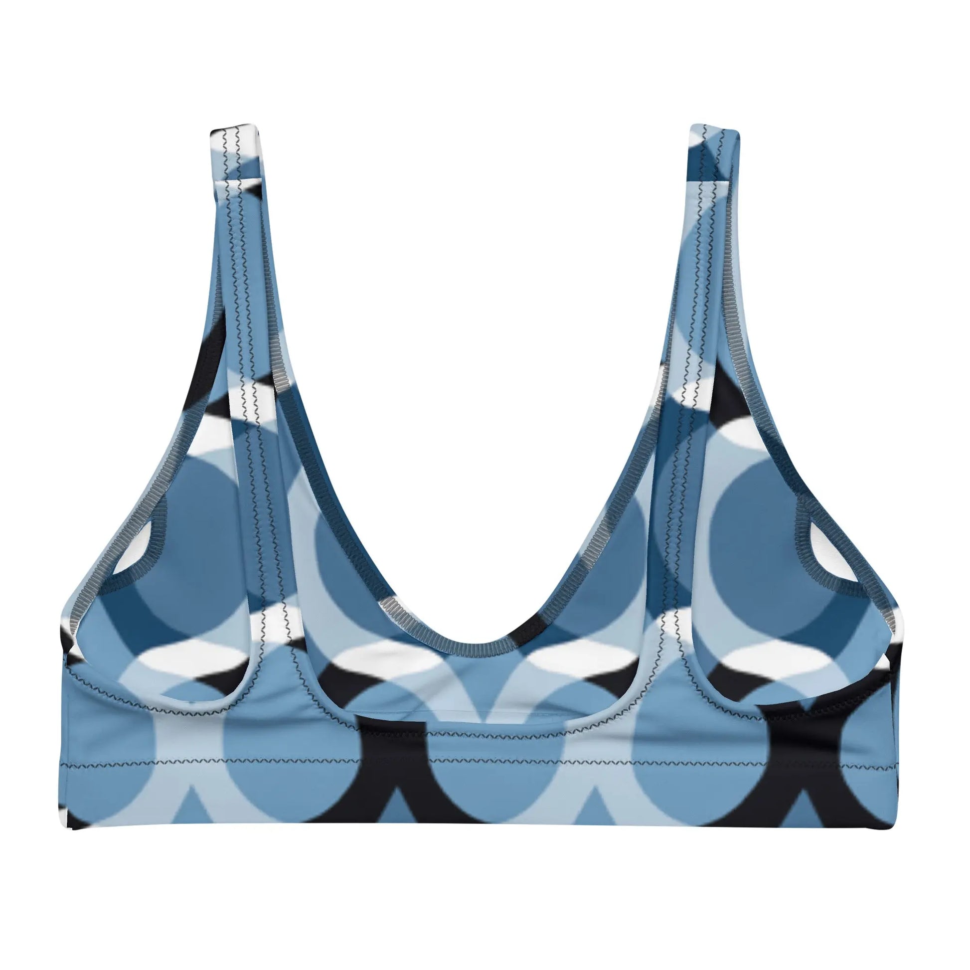 Recycled padded bikini top-LifessentialsLLC.com