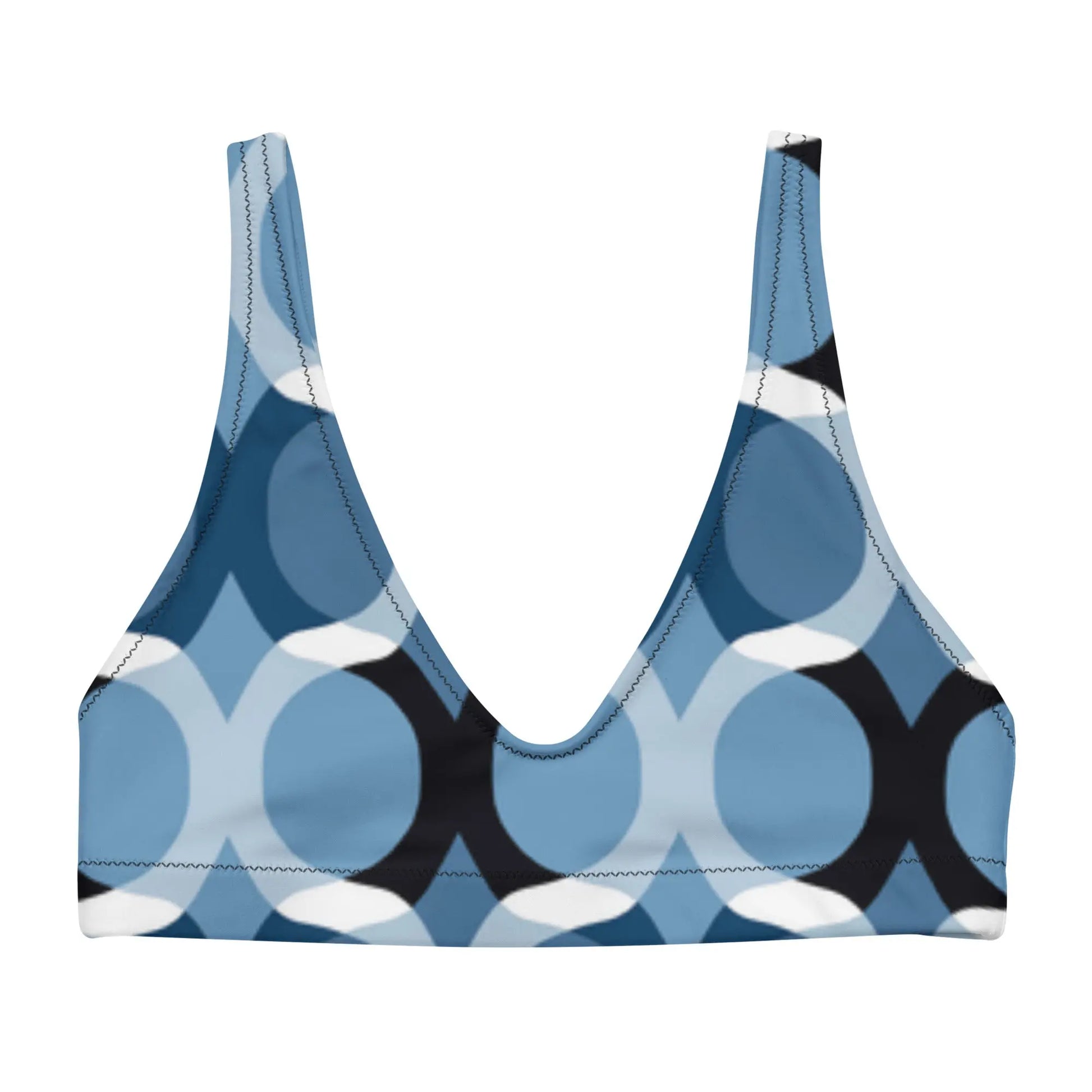 Recycled padded bikini top-LifessentialsLLC.com