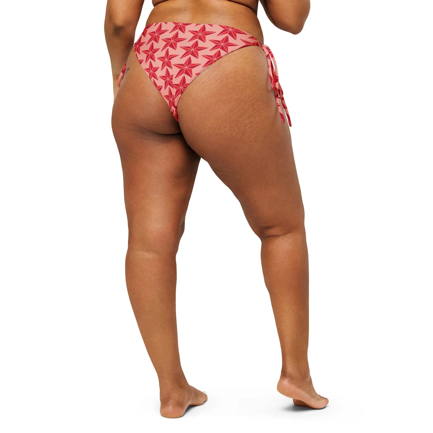 All-over print recycled string bikini bottom-LifessentialsLLC.com