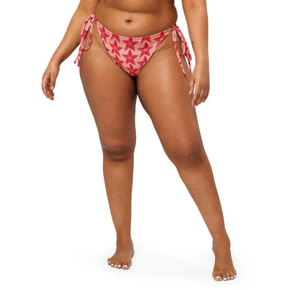All-over print recycled string bikini bottom-LifessentialsLLC.com