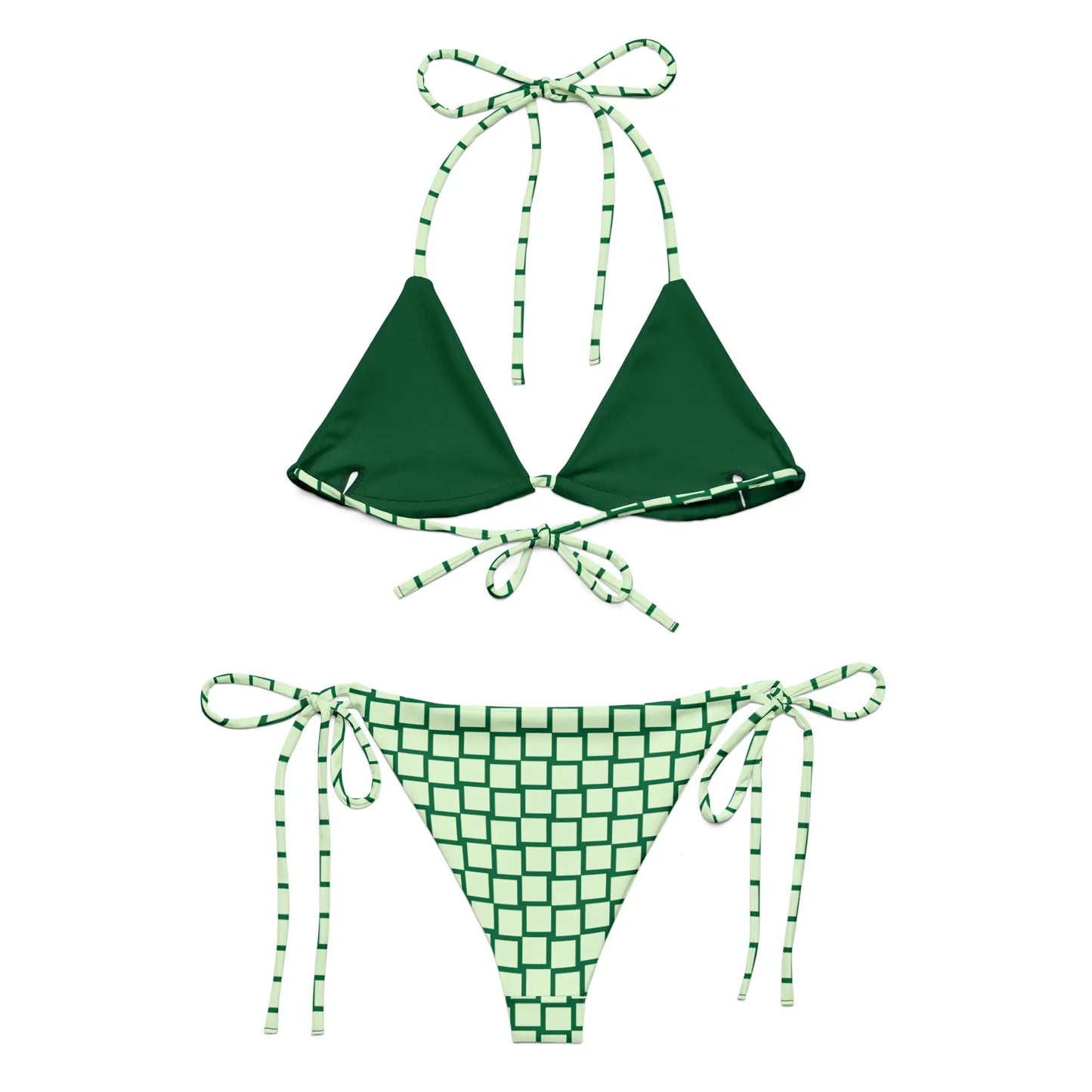 All-over print recycled string bikini-LifessentialsLLC.com