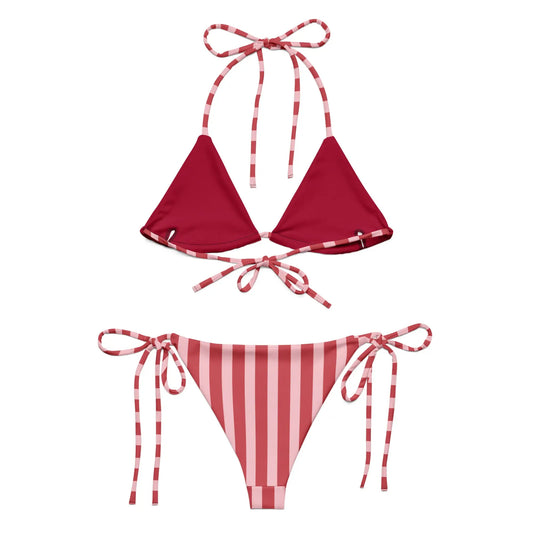 All-over print recycled string bikini-LifessentialsLLC.com