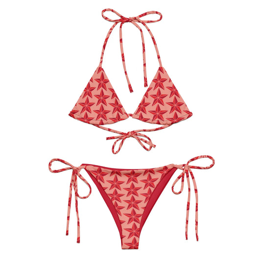 All-over print recycled string bikini-LifessentialsLLC.com