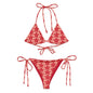 All-over print recycled string bikini-LifessentialsLLC.com