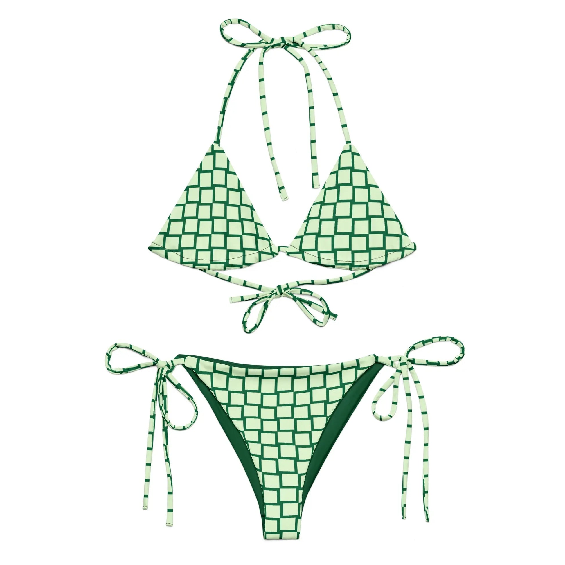 All-over print recycled string bikini-LifessentialsLLC.com