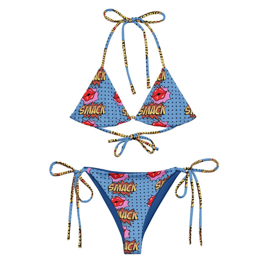 All-over print recycled string bikini-LifessentialsLLC.com
