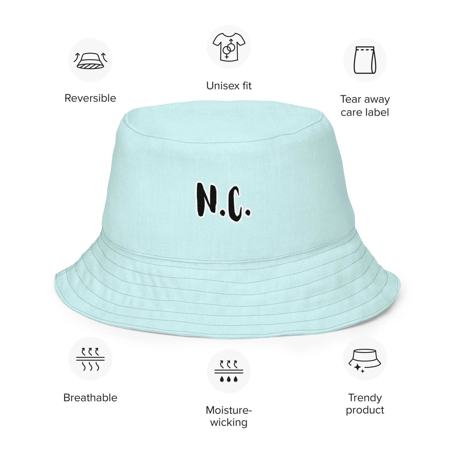 Reversible bucket hat-LifessentialsLLC.com