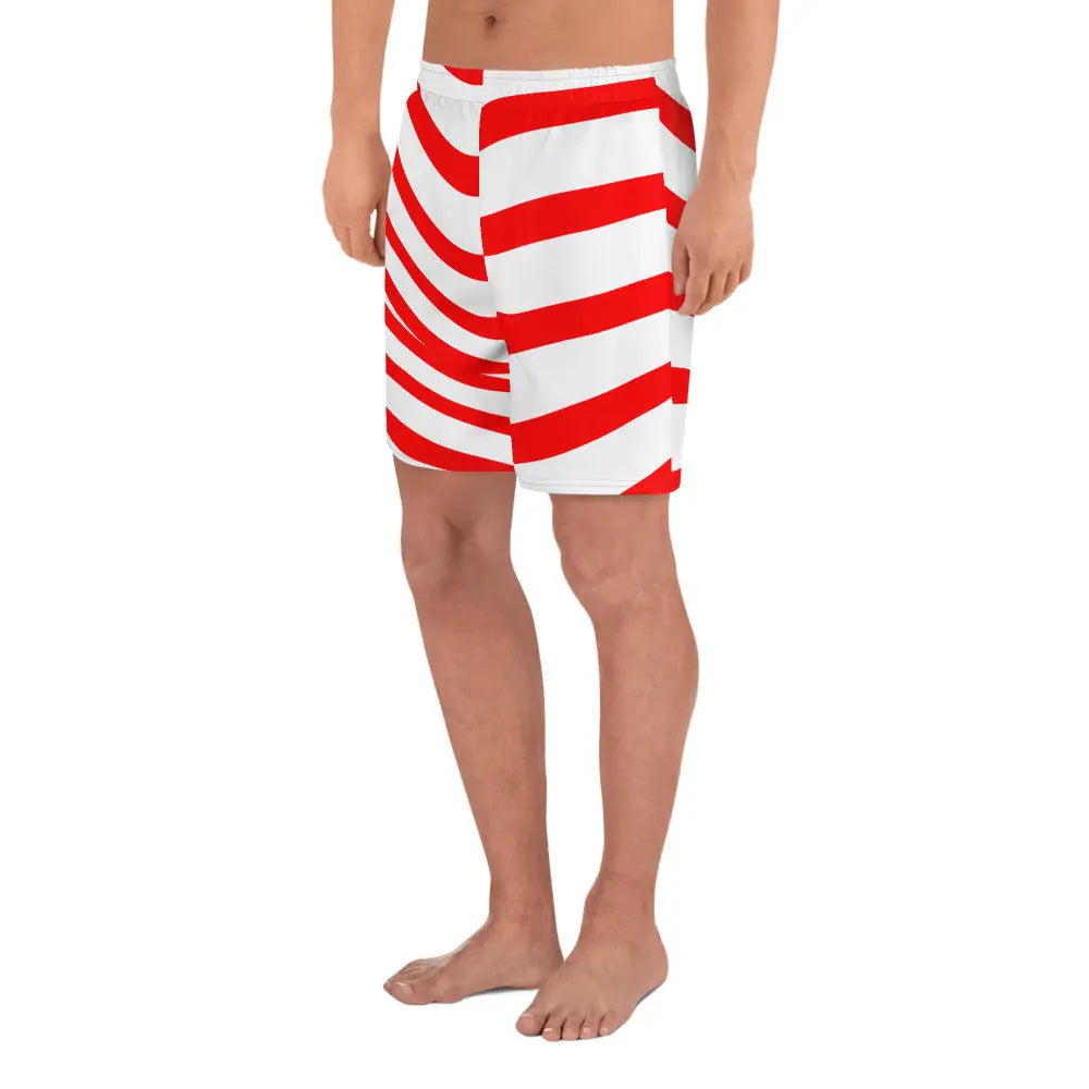 All-Over Print Unisex Athletic Long Shorts-LifessentialsLLC.com