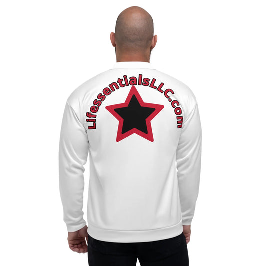 Unisex Bomber Jacket-LifessentialsLLC.com