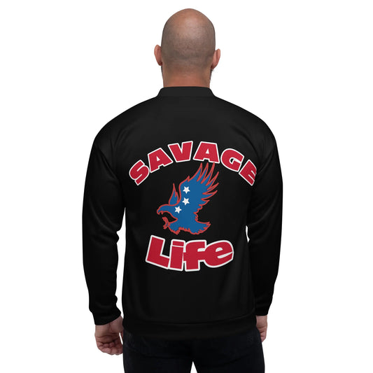 Unisex Bomber Jacket-LifessentialsLLC.com