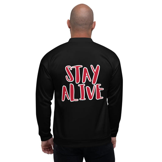 Unisex Bomber Jacket-LifessentialsLLC.com