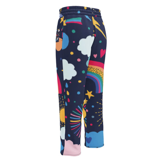 Wide-leg joggers-LifessentialsLLC.com