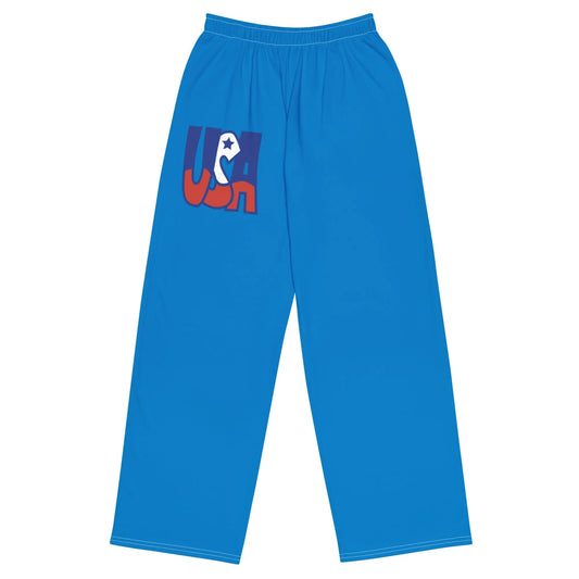All-over print unisex wide-leg pants-LifessentialsLLC.com
