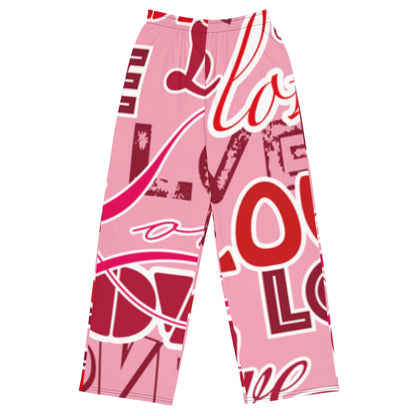 All-over print unisex wide-leg pants-LifessentialsLLC.com