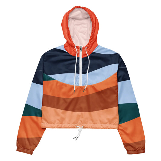 Women’s cropped windbreaker-LifessentialsLLC.com