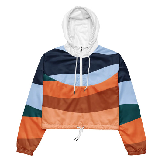Women’s cropped windbreaker-LifessentialsLLC.com