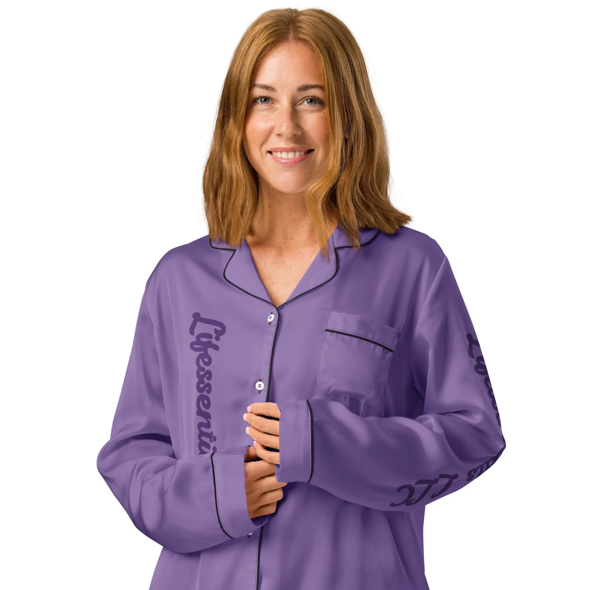 Women’s long sleeve pajama top-LifessentialsLLC.com