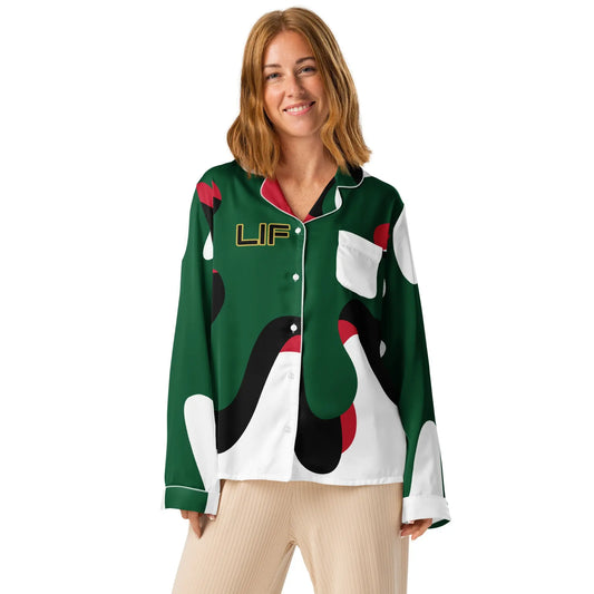 Women’s long sleeve pajama top-LifessentialsLLC.com