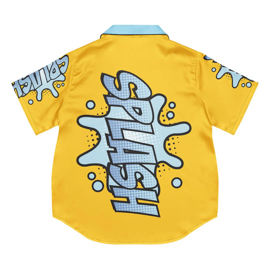 All-over print women’s short sleeve pajama top-LifessentialsLLC.com