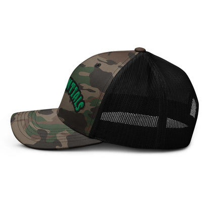 Camouflage trucker hat-LifessentialsLLC.com