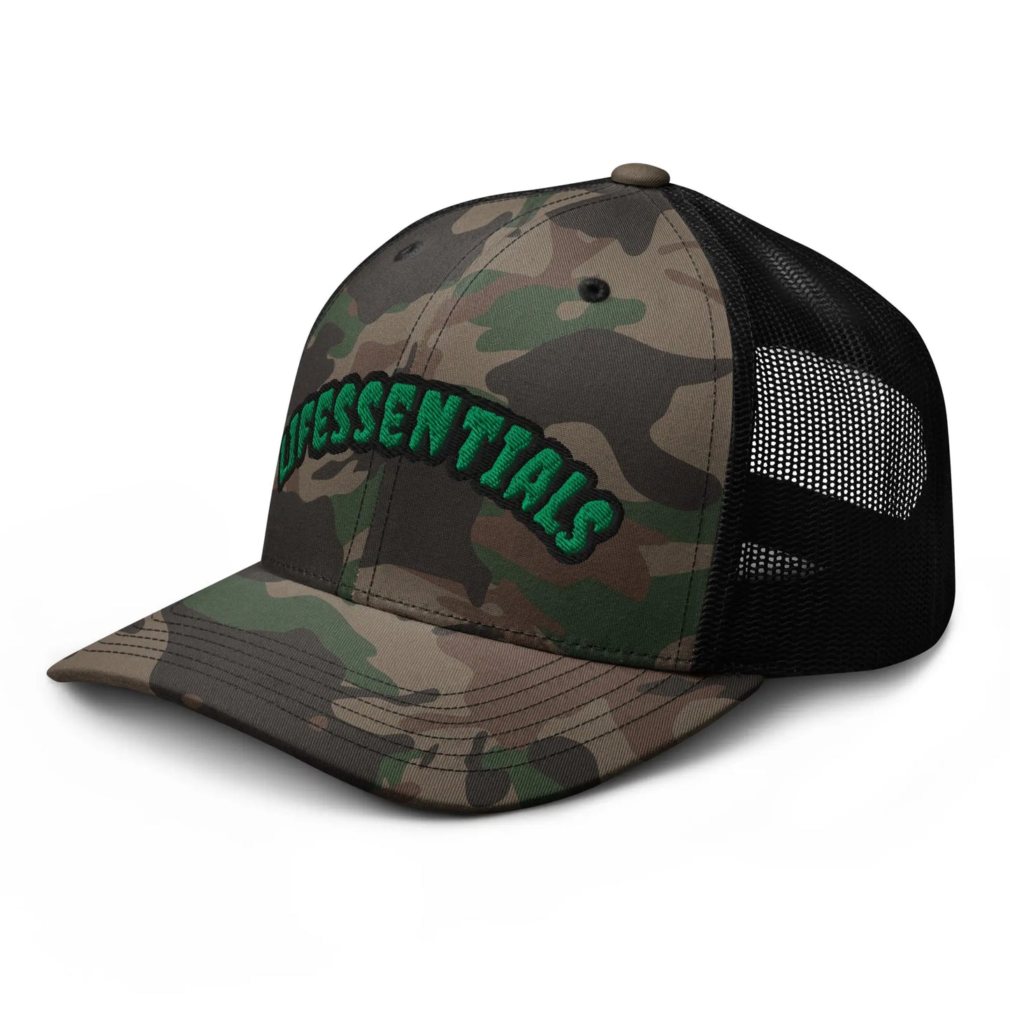 Camouflage trucker hat-LifessentialsLLC.com