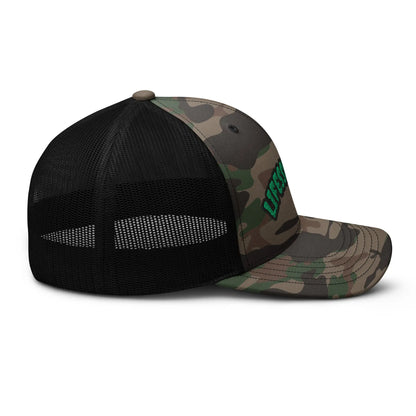 Camouflage trucker hat-LifessentialsLLC.com