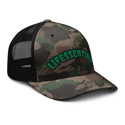 Camouflage trucker hat-LifessentialsLLC.com