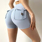 Women's Nude Feel Pocket Yoga Shorts – Barely-There Comfort
