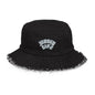 Distressed denim bucket hat-LifessentialsLLC.com