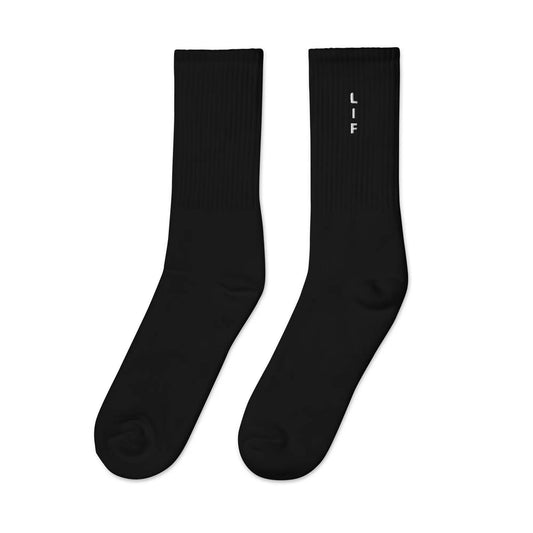 Embroidered socks-LifessentialsLLC.com