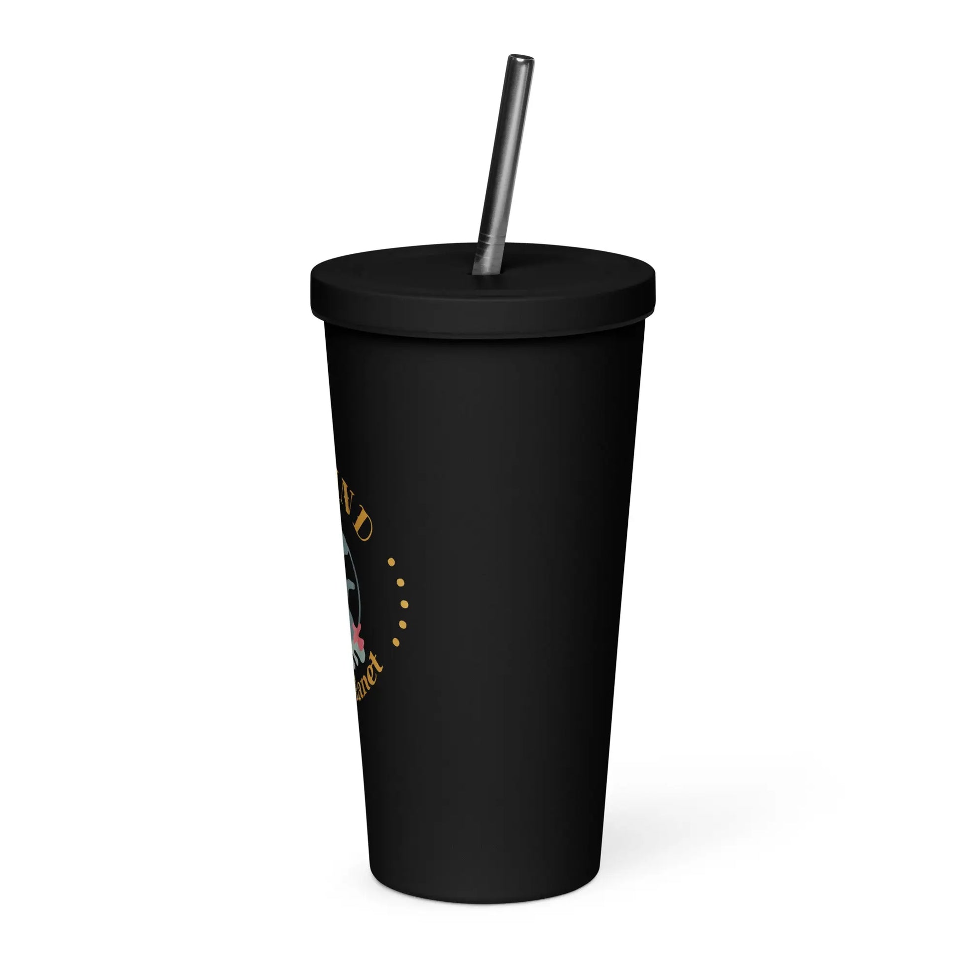 Insulated tumbler with a straw-LifessentialsLLC.com