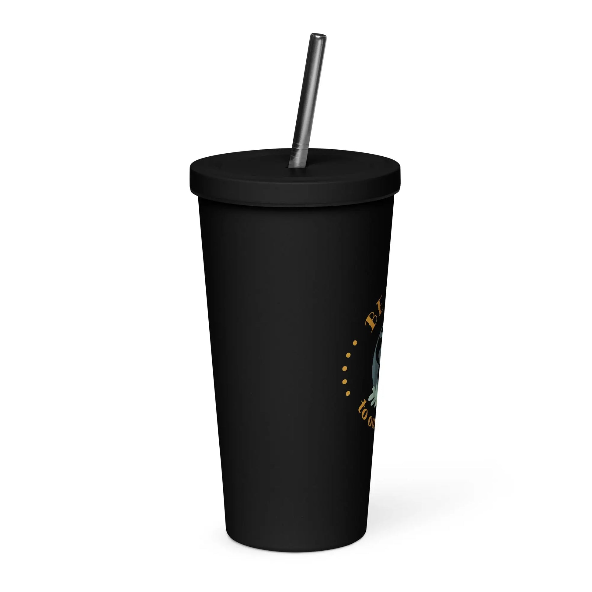Insulated tumbler with a straw-LifessentialsLLC.com