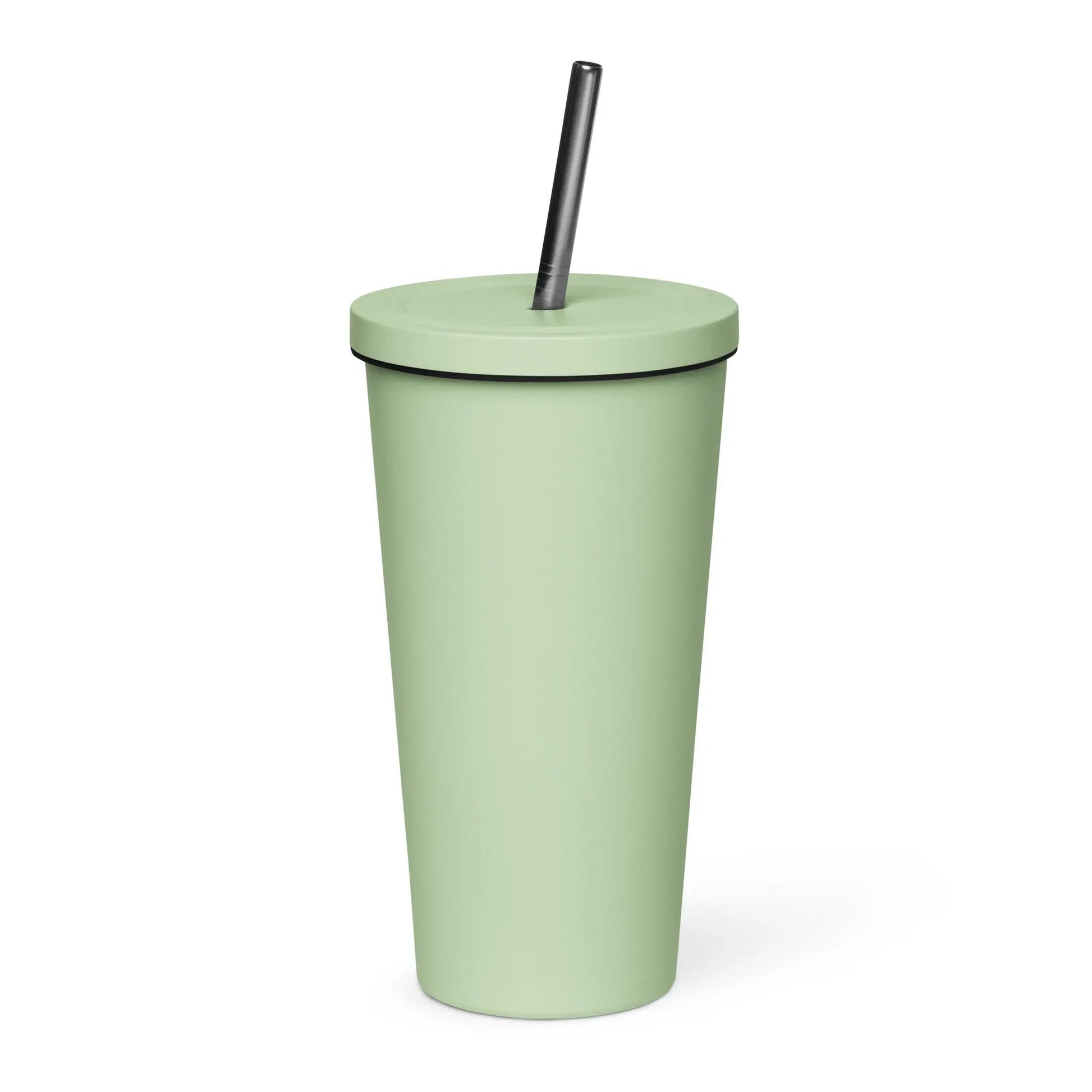 Insulated tumbler with a straw-LifessentialsLLC.com