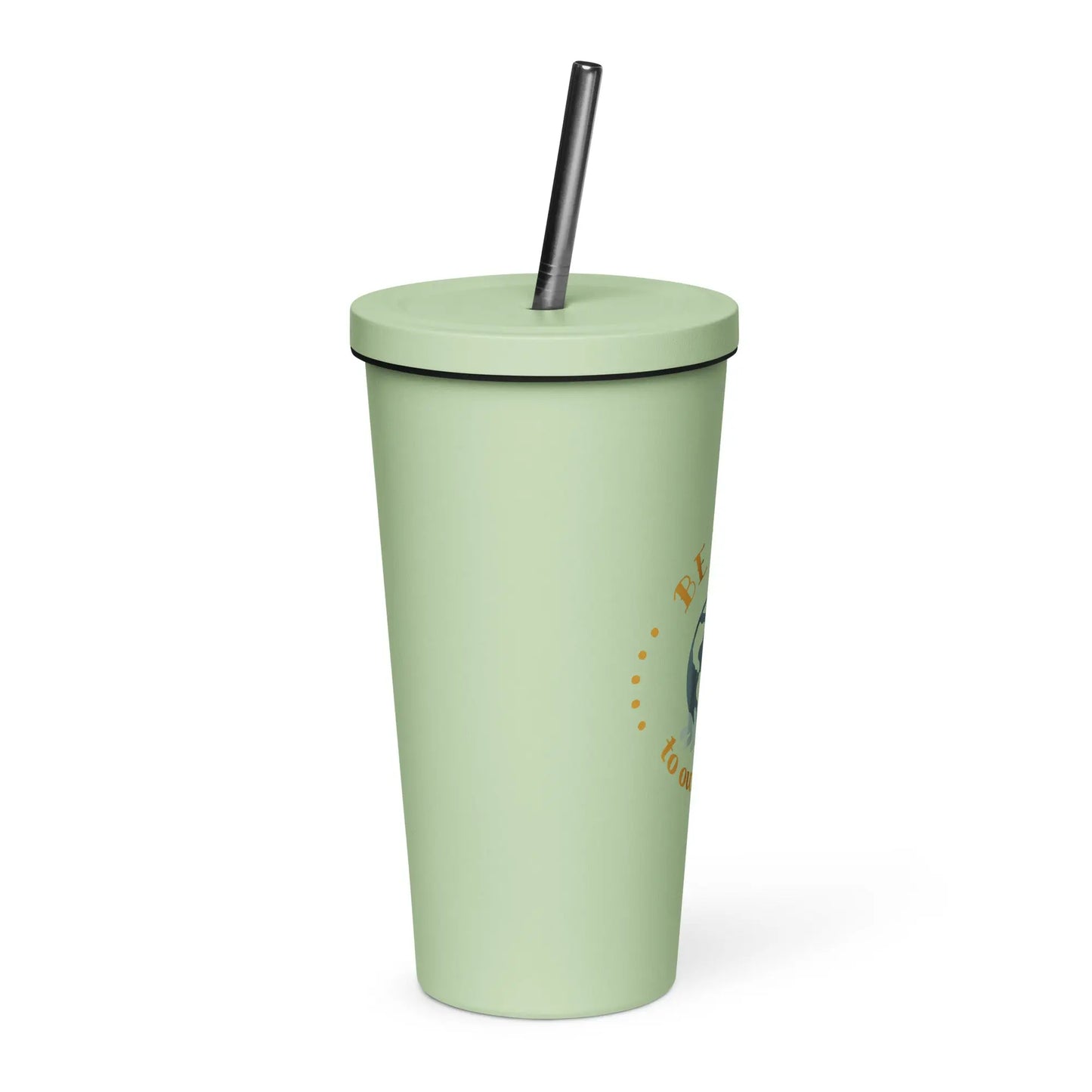 Insulated tumbler with a straw-LifessentialsLLC.com