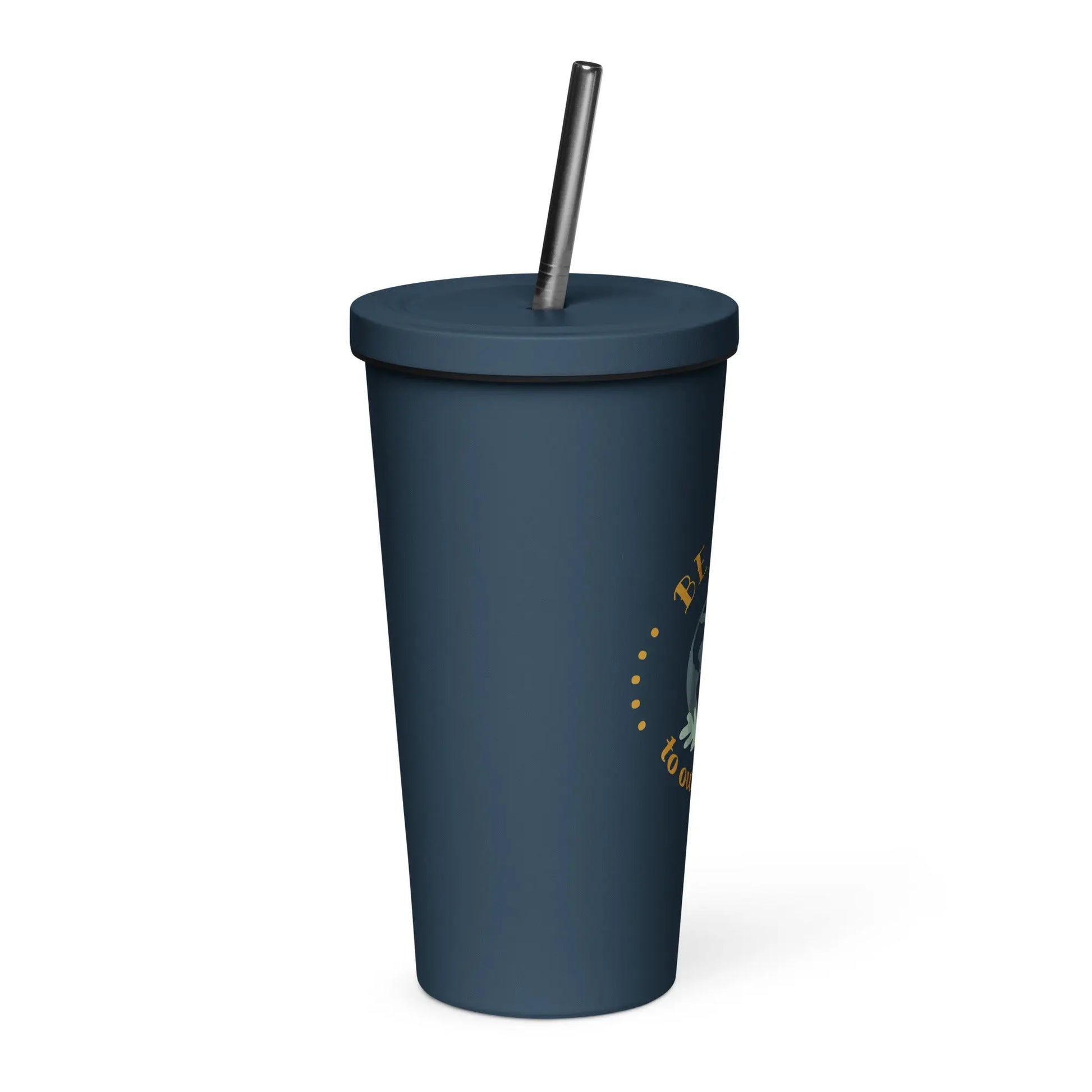 Insulated tumbler with a straw-LifessentialsLLC.com