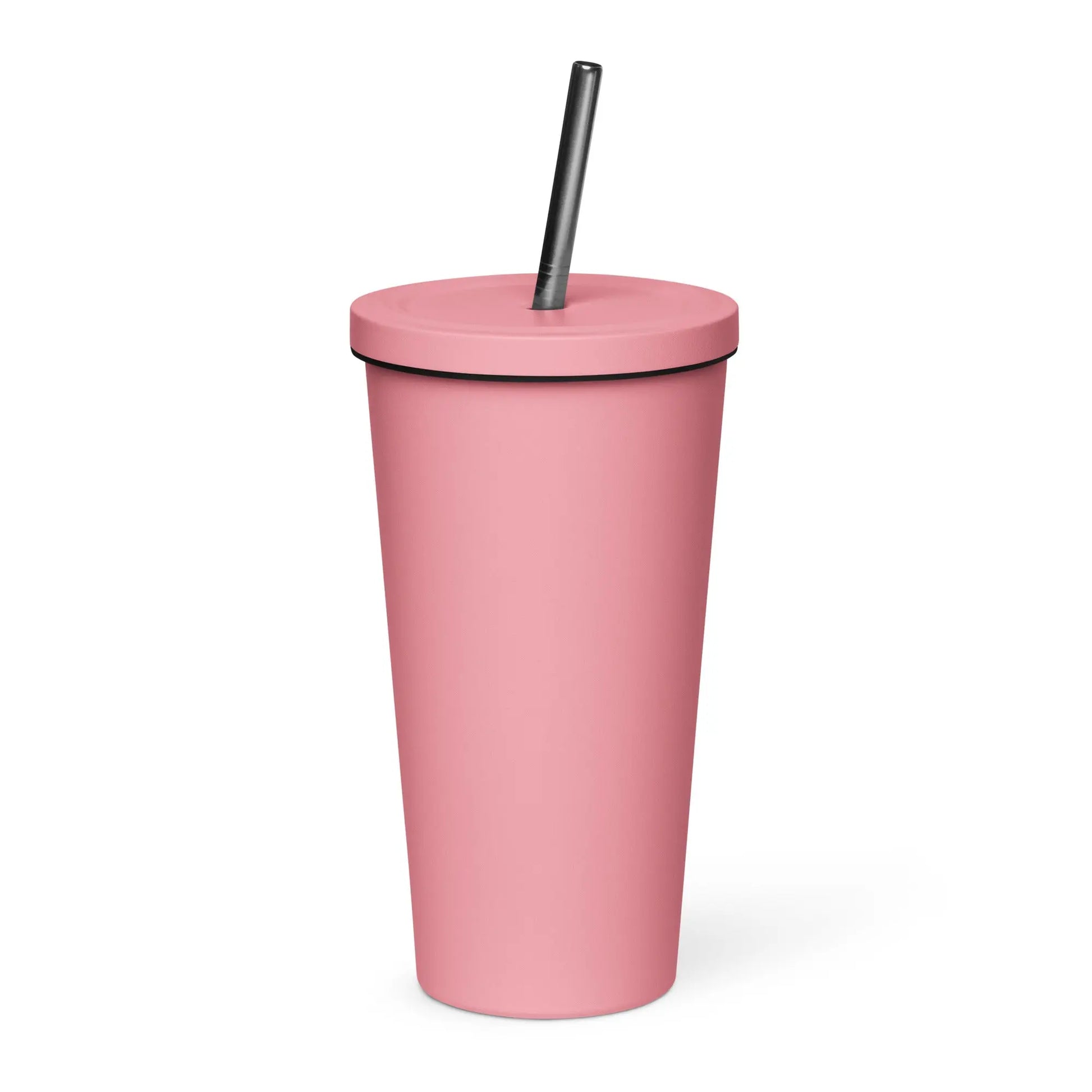 Insulated tumbler with a straw-LifessentialsLLC.com